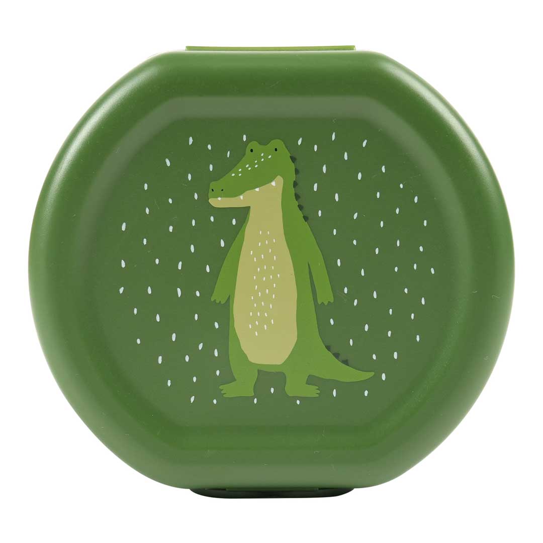 Snack box with clip - 2pcs - Mr. Alligator